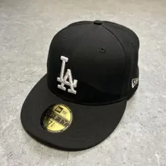 New Era 59FIFTY LAキャップ ブラック 7 3/8
