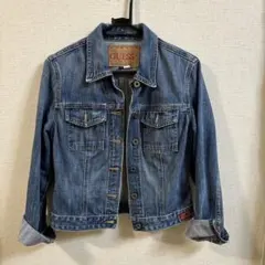 GUESS （ゲス）デニムジャケット　Ｇジャン　　（Sサイズ）　ヴィンテージ