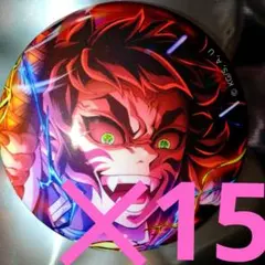 鬼滅の刃 劇場版 無限城編 ホログラム缶バッジ 猗窩座 15点 - メルカリ