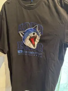 ADER ERROR 猫刺繍 Tシャツ ブラックのサムネイル