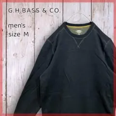 G.H.BASS & CO.★スウェット★トレーナー★無地★ワントーン★裏起毛