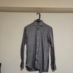 【新品に近い】バルバ　ダンディライフ　コットンシャツS38　定価約4.8万円