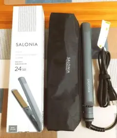SALONIA ヘアストレートナー 収納ケース付き