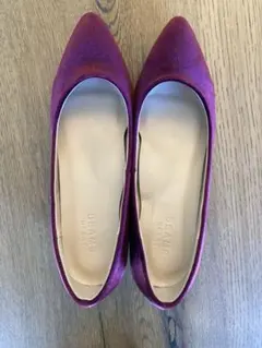 値下げ‼️美品‼️BEAMS HEART パンプス　ボルドー　Ｌ