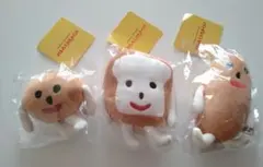パンどろぼうひろば　マスコットチェーン　3点セット