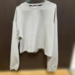 HEAD グレー クルーネック トレーナー Lサイズ　ベージュ