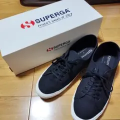 SUPERGA×Tomorrowland スニーカー 27.5　黒白のサムネイル