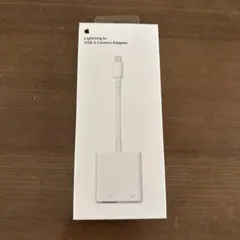 Apple純正　 Lightning-USB 3 カメラアダプター