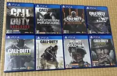 PS4 Call of Duty 8本 まとめ売り コールオブデューティcod