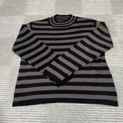 匿名配送・即購入◎ ボーダー柄 長袖ニット