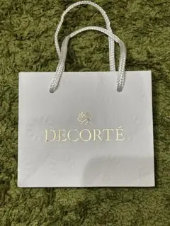 DECORTÉ ショップ袋 箱　小型 ホワイト