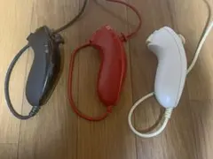 Wii ヌンチャク 3色セット 動作確認済み
