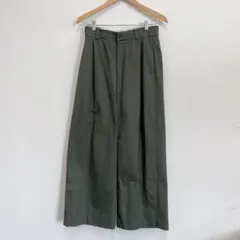 ebure エブール 23SS 黒タグ ベルト付 タックワイドパンツ - メルカリ