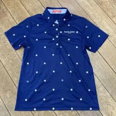 A203 marie claire SPORT ポロシャツ ネイビー サイズL