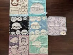 しろたん タオルハンカチ 7枚セット　新品のサムネイル