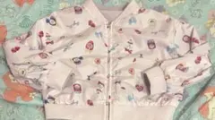 メゾピアノ リバーシブル フリルブルゾン 110cm