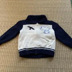 baby gap ジッパー付きコットンセーター