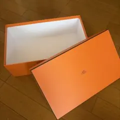 エルメス HERMES オレンジボックス 楕円形 空箱 2個セット 帽子箱