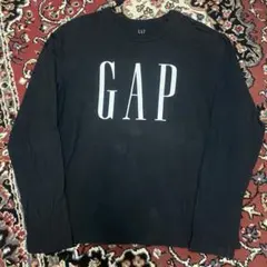 GAP ロゴプリント 黒 ロンT 現行タグのサムネイル
