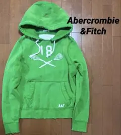 Abercrombie&Fitch アバクロ　パーカー　スウェット　ダメージ加工