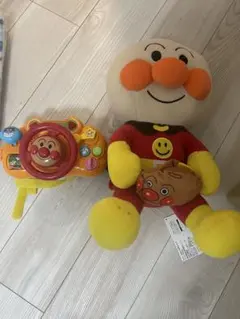 アンパンマンおでかけメロディハンドル　ぬいぐるみセット