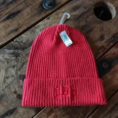 GAP 赤 ニット帽 ワンサイズ新品未使用タグ付き元値2490円