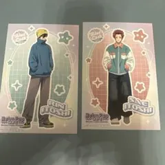 ブルーロック コラボカフェ本舗 Retro Pop 特典 イラストカード糸師凛冴