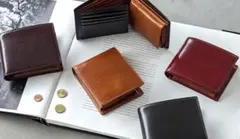 中古:ORICE イタリア製オリーチェ2つ折り財布