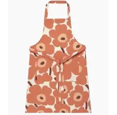 Marimekko Unikko エプロン オレンジのサムネイル