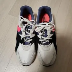 NIKE スニーカー ホワイト/ブラック/ピンク