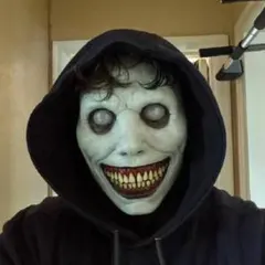 笑顔 ホラーマスク 怖い ハロウィン コスプレ 仮装