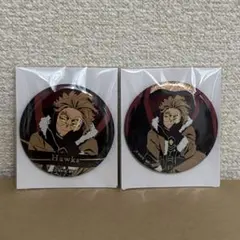 ヒロアカ ホークス 座れイス 缶バッジ - メルカリ