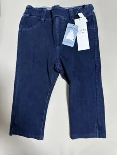 【新品未使用品】エニィファム　しろくまパンツ　デニム　110