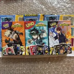 マクドナルド　ヒロアカ　ハッピーセット　UNO ウノ　3点