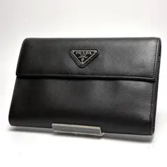 ✨未使用級✨PRADA サフィアーノ 三角 トライアングル 2MV836 長財布 