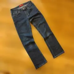 EDWIN スキニーデニム ダークブルー