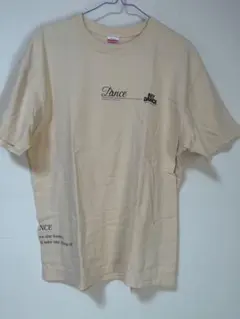 MY DANCE バックプリント Tシャツ Lサイズ ベージュのサムネイル