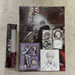 葛葉 クリアポスター、色紙、缶バッジ、ペンライトセット