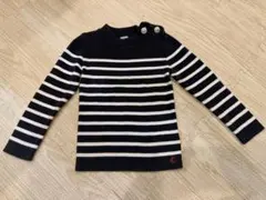 PETIT BATEAU プチバトー ボーダーニット 95cm
