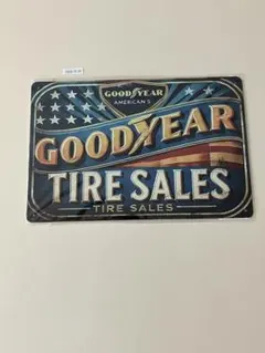 GOODYEAR グッドイヤー ブリキ看板 インテリア雑貨