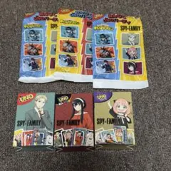 UNO スパイファミリー 3セット ハッピーセット マクドナルド