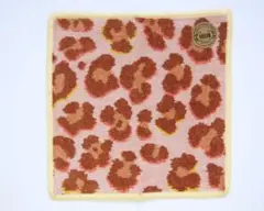 新品シール付★フェイラー★レオパード★ヒョウ柄ラブラリータオルハンカチベージュのサムネイル