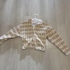 adidas Originals ハーフジップ 長袖 チェック柄のサムネイル
