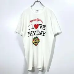 Y2Kヴィンテージ・Tシャツ 企業物 ポップグラフィック ホワイトL