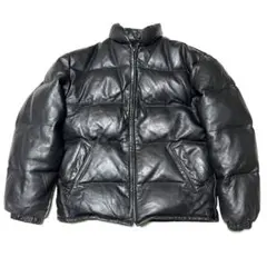 ★Schott ショット★ラムレザーダウン 40サイズ黒 ブラック　USA製