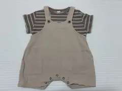 テータテート　ロンパース　Tシャツセット　オーバーオール　80