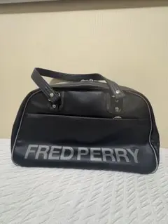 FRED PERRY ボストンバッグ ブラック