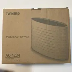 空気清浄機　TWINBIRD AC-4234FANDAY STYLE 未使用のサムネイル
