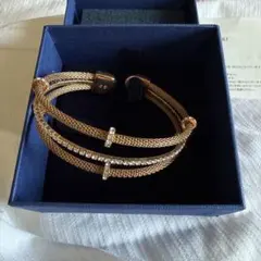 SWAROVSKI ダブルストランド ブレスレット