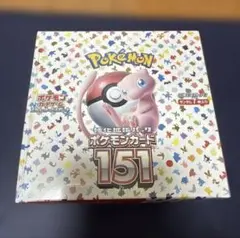 【新品未開封 シュリンク付き】ポケモンカード 151 box
